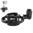 Пластиковая подставка для микрофона с зажимом для студии звукозаписи, амортизирующее крепление с передачей для конденсаторного микрофона компьютера