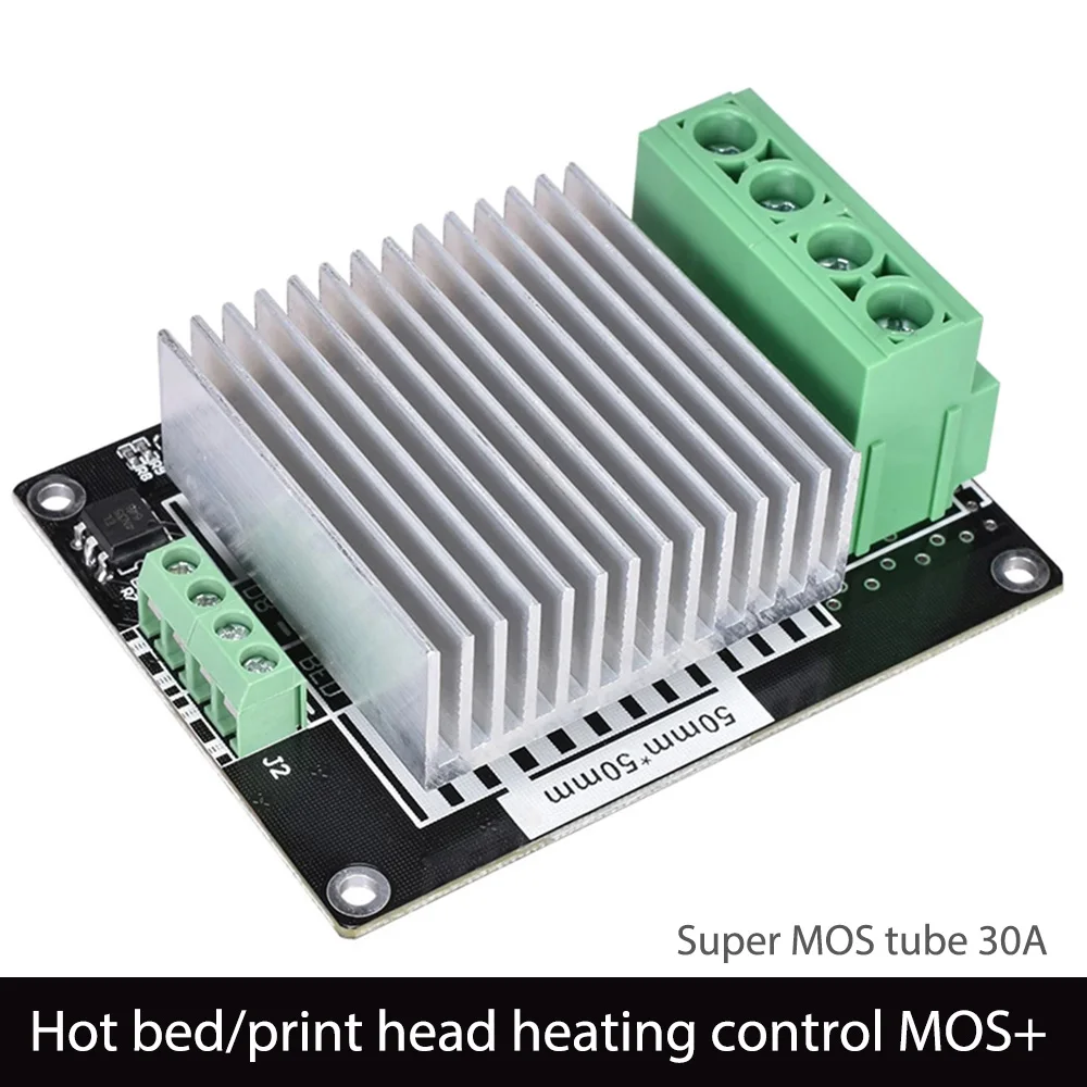 

MOS Module Heating-Controller MOSFET with Large Heat Sink 30A Big Current for Heat Bed/Extruder 3D Printer Parts