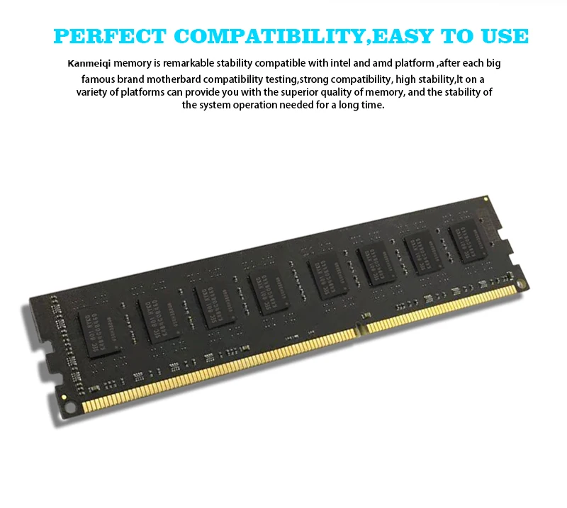 KANMEIQi DDR3 ram 8GB 1333/1600MHz Настольный модуль памяти 240pin 1,5 v Dimm AMD/Intel