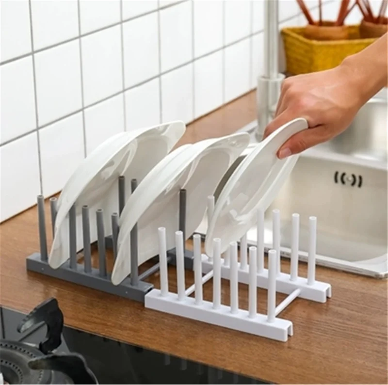 Креативная сушилка для тарелок кухонная посуда хранения Многофункциональная