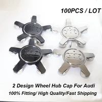 100pcs 135mm 5clips wheel center cap wheel hub cap 4f0601165n 8r0601165 for a1 a2 a3 a4 a5 a6 a7 a8 q1 q3 q5 q7