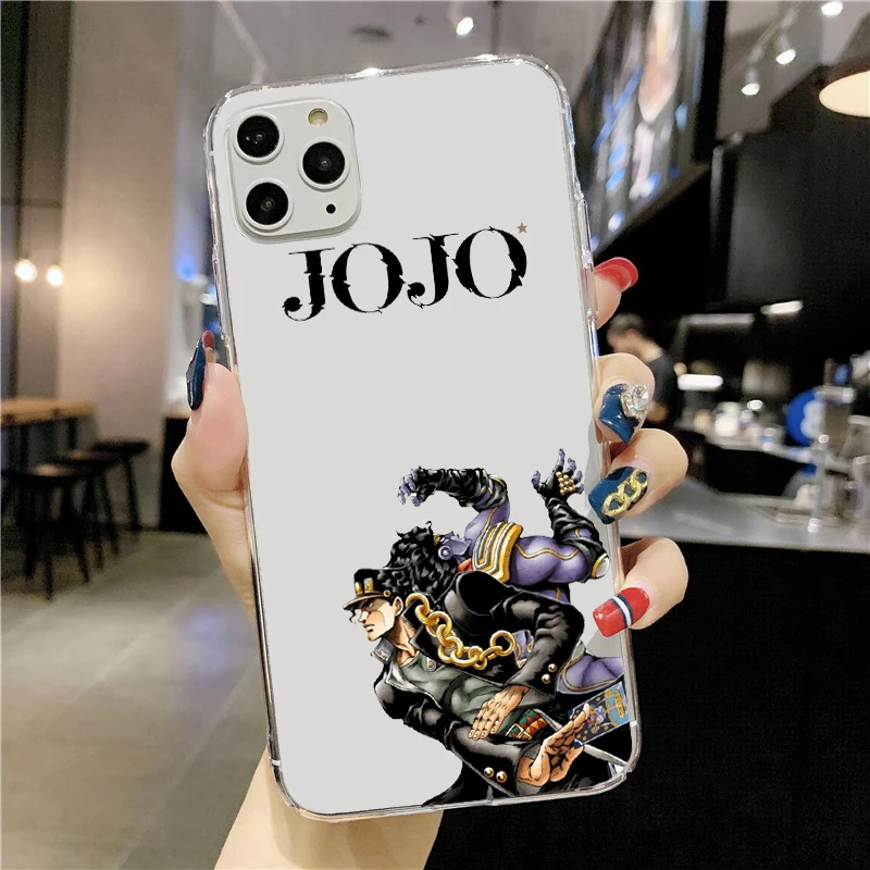 Мягкий чехол накладка с аниме Невероятные приключения небес JoJ0 для Iphones 11 11pro MAX XR