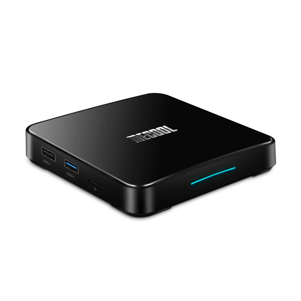 Умная ТВ приставка MECOOL KM3 ATV сертификат Google Android 9 0 4 Гб DDR4 64 ГБ Amlogic S905X2 2 4G Двойной Wi