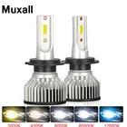 Автомобильная противотуманная фара Muxall, 6000 лм, 80 Вт, 9005 к, 9006HB3HB4, H1, H8, H7, H4, H11, H9, с чипом COB, 12 В, 24 В