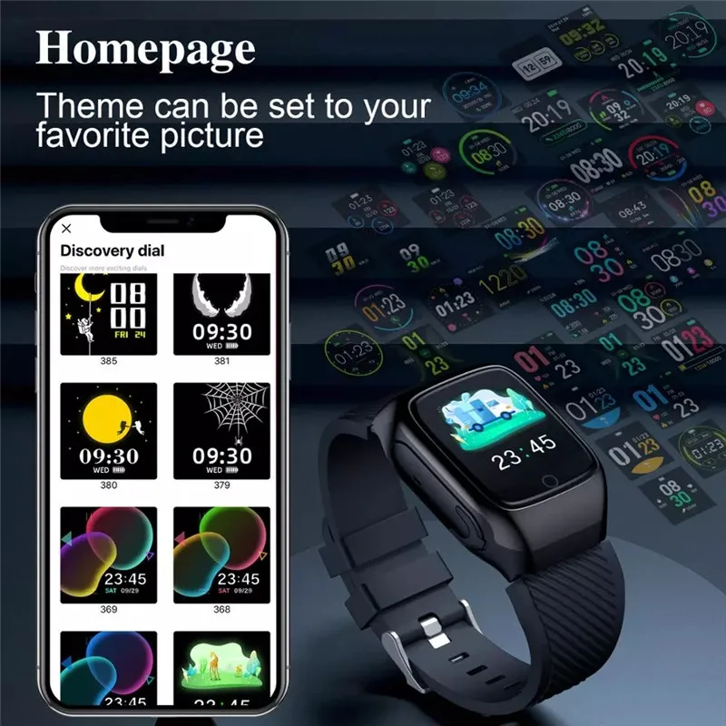 

2 in 1 S300 Smart Watch Men Earbuds TWS Bluetooth 5.0 Earphones Smartwatch Music Sports Exercise Run for Android iOS
