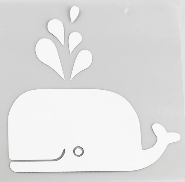 

15x15cm Fun spouting whale Car-Sticker Automobiles Motorcycles Window Bumper Laptop Vinyl Decal PVC Decorative Goods