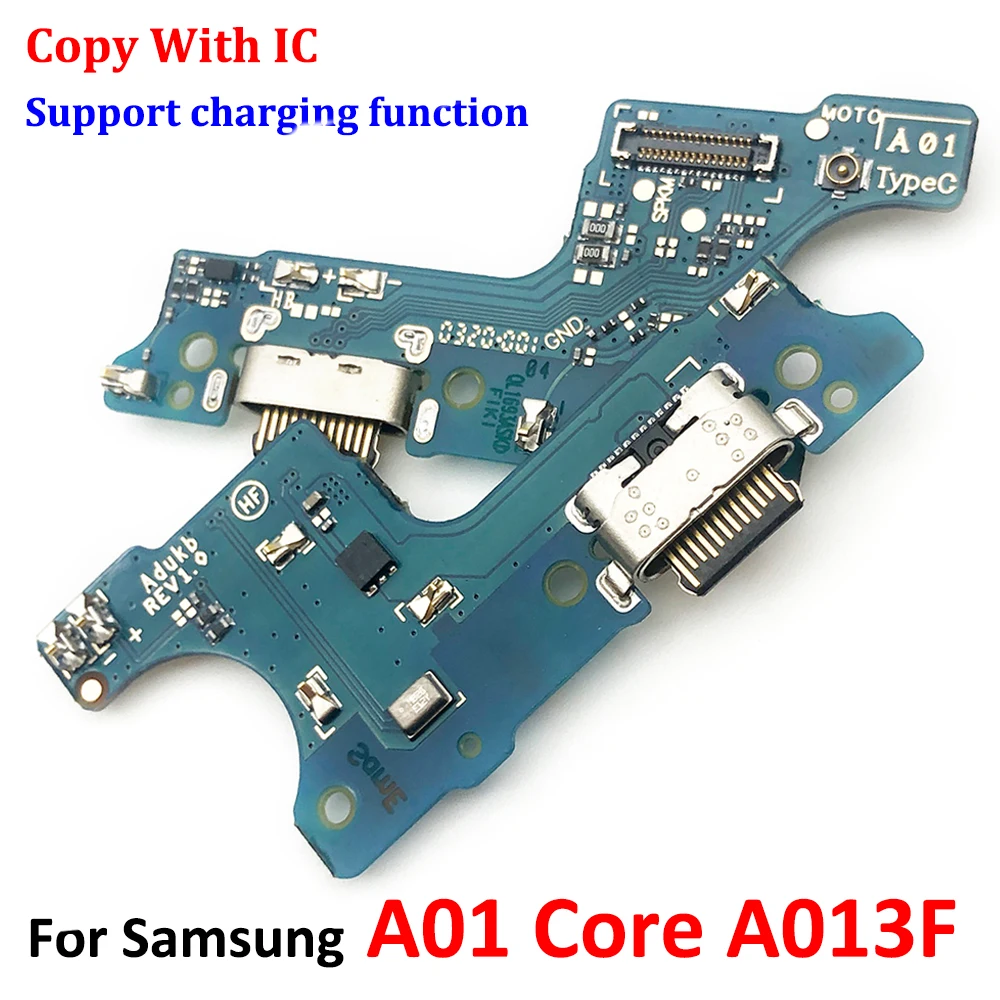 

New For Samsung Galaxy A01 Core A013F Repair Dock Connector Micro USB Charger Charging Port Flex Cable Board With Microphone