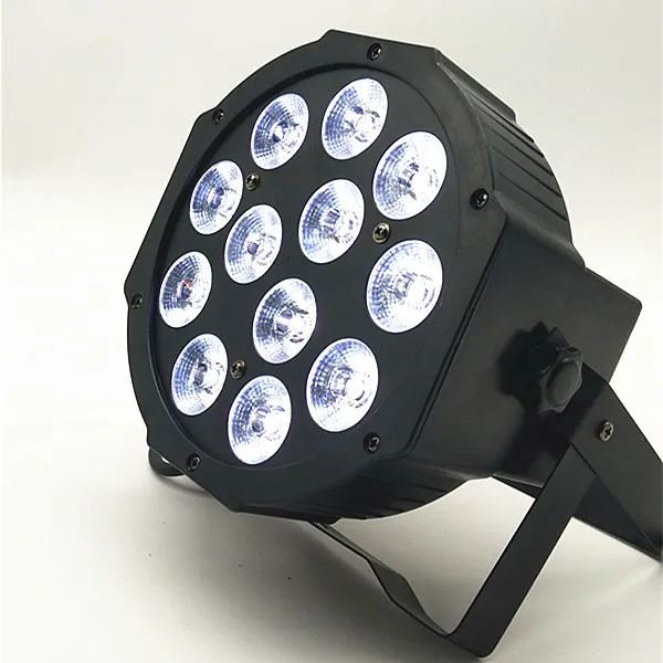 10 шт. легкий 12x12 Вт RGBW Par свет LED 4 в 1 панель света DMX Диско DJ Вечеринка бар