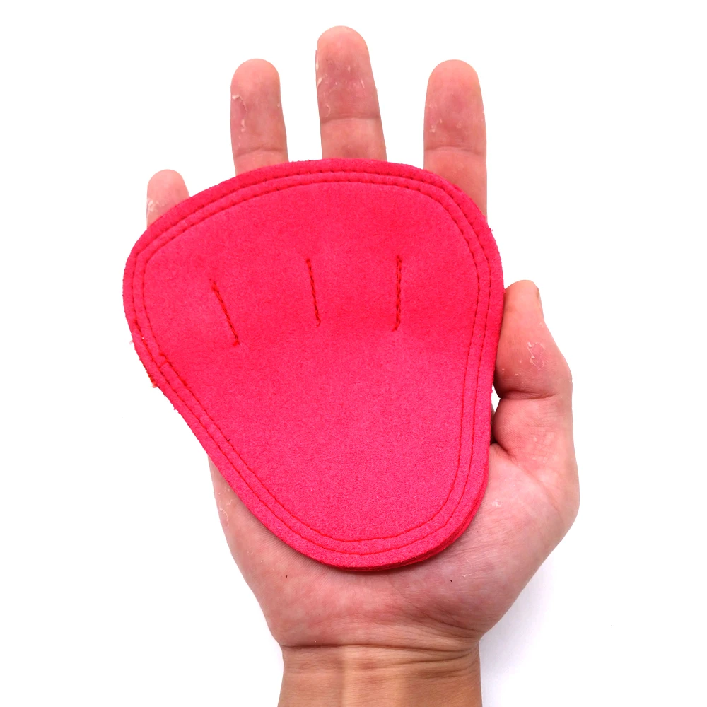 1/2 шт. Рукоятка Синтетическая кожа Кроссфит гимнастическая защита ладоней
