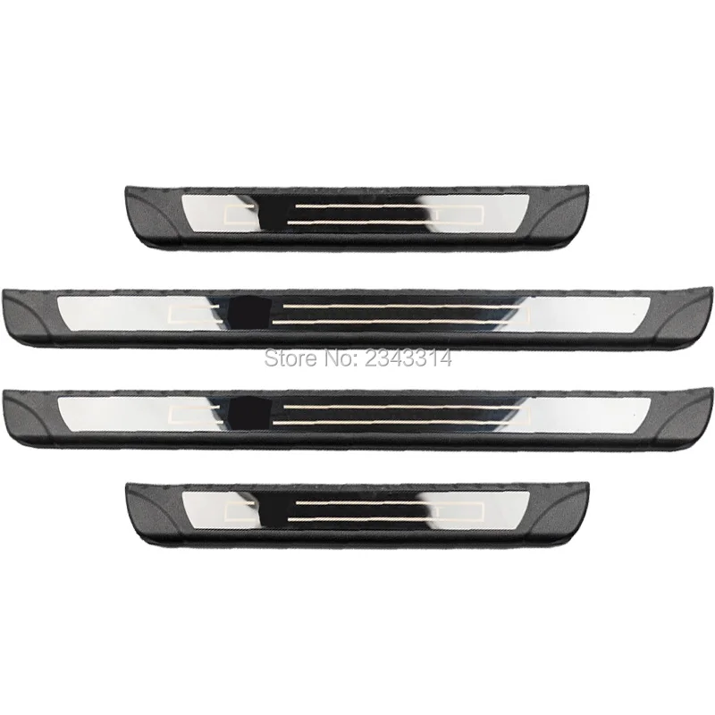 Для Peugeot 206 207 2008 307 308 3008 408 508 5008 аксессуары из нержавеющей стали Накладка на порог