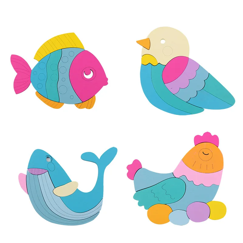 

Children's Toys Wooden toys cute animal puzzles children memory puzzles education apprentice children toys