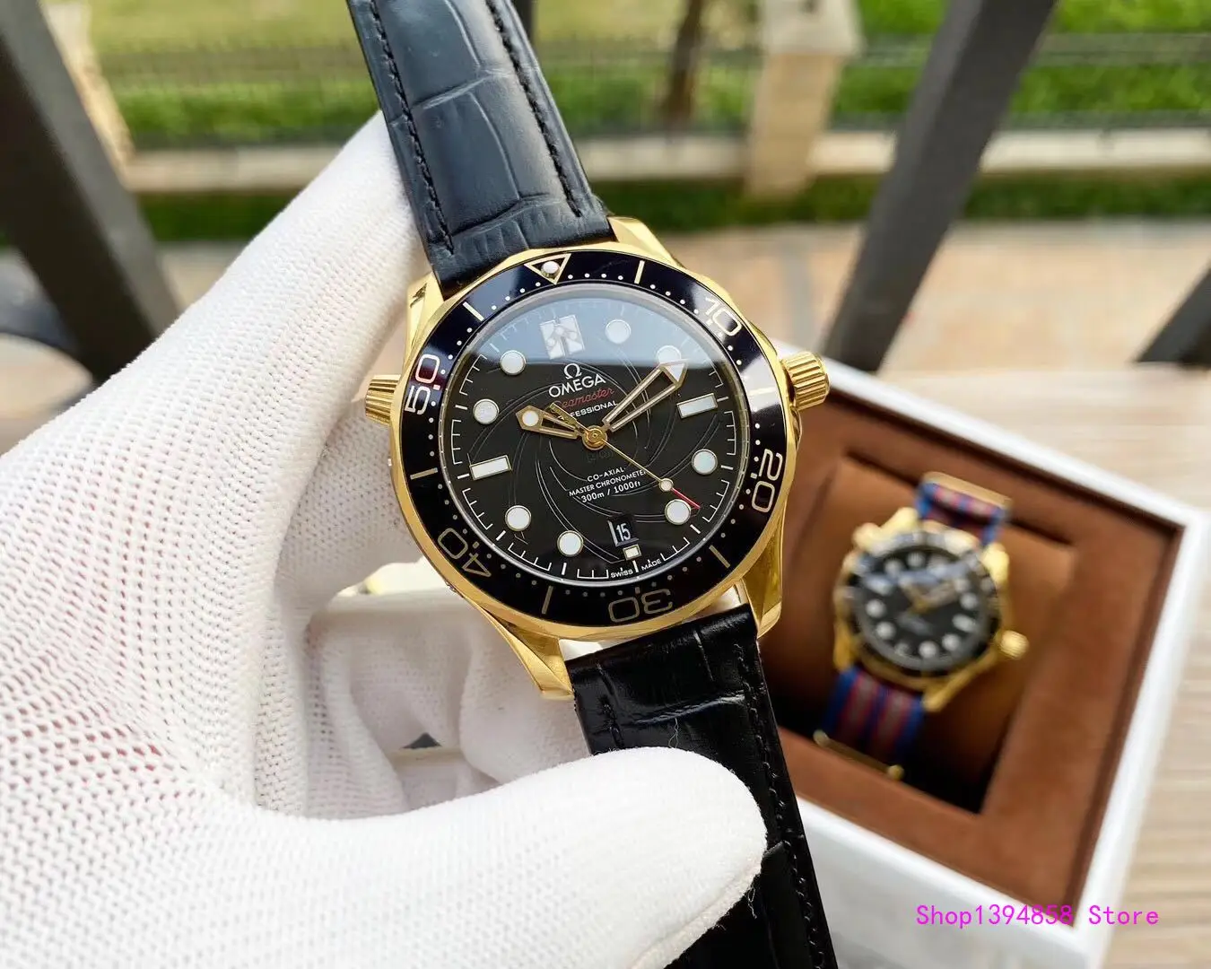 

New fashion men's business high grade wristwatch waterproof watch