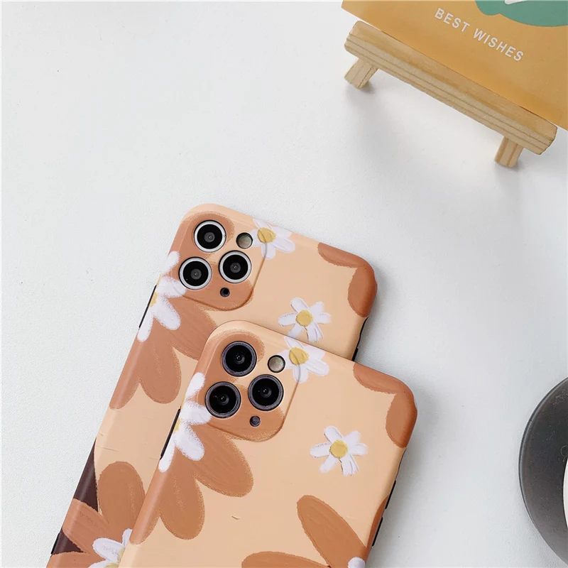 Lovebay камера защита фоторамка Цветы Чехол для Телефона iPhone 11 Pro Max X XR XS 7 8 Plus
