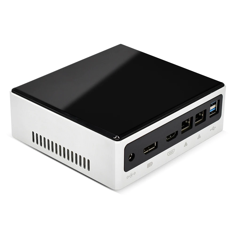 Новейший 10 го поколения мини ПК компьютер Intel i7 10510U 4 ядра 2 * DDR4 M.2 SSD LANs 4K HTPC Windows Linux 8