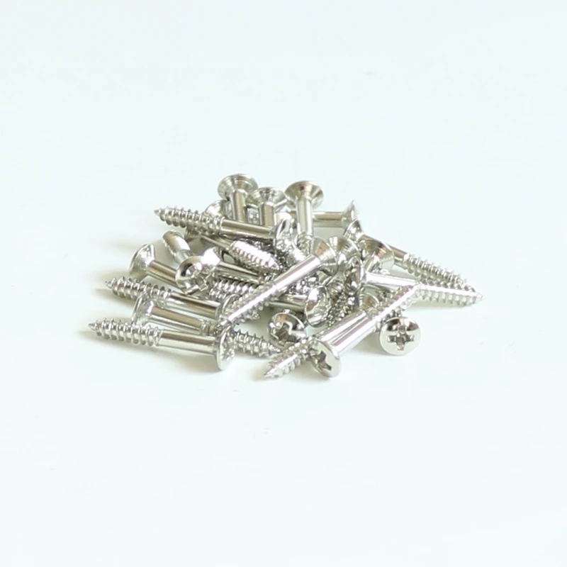 Распродажа бесплатная доставка 50 шт./упак. Винты для гитары хромированная гитара
