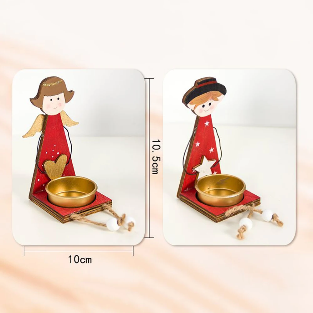 Рождественский подсвечник из дерева орнамент скандинавские звезды