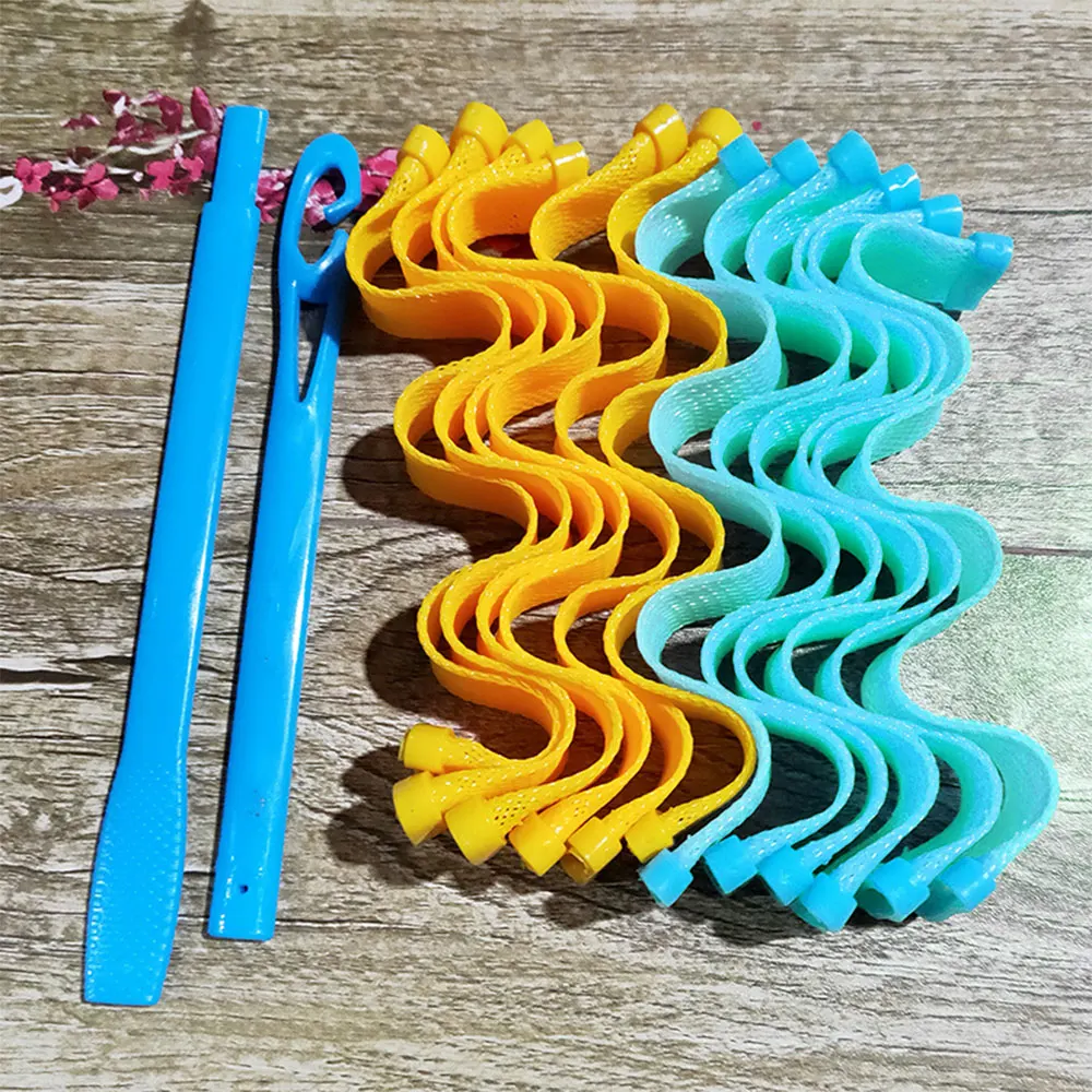 

14pcs DIY Hair Curlers Women Girls Hair Braider Accessories Hairpins Clips Magic Twisting Curl Tool Hair Twister Home Use