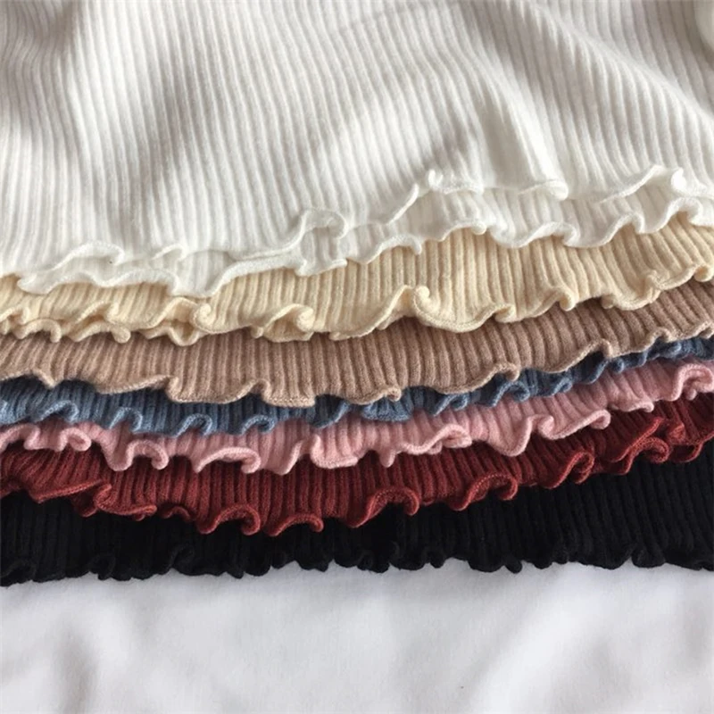 

Femme O Neck Ruched Women Sweater High Elastic Solid 2020 Fall Winter Fashion Sweater Women Slim Sexy Knitted Pullovers Pull