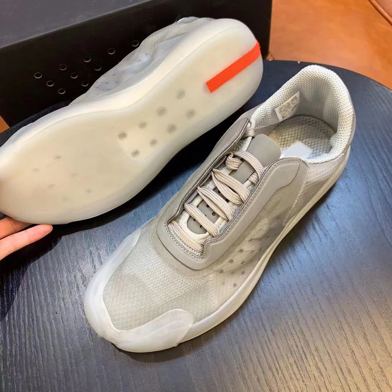 

Hot Sales Sneakers Designer Brand League Series Rossa Gray Tonal New Type Material Summer Breathable Gym Men's Shoes