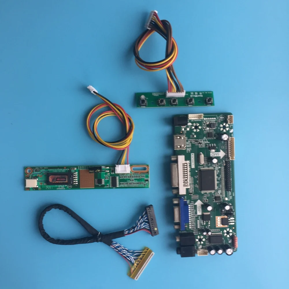 

for controller board LP141WX1-TLB1/TLB2/TLB4/TLB5 M.NT68676 30pin LG display DIY VGA LVDS LED HDMI kit DVI 1280*800 14.1"