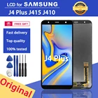 Оригинальный ЖК-дисплей 6,0 дюйма для Samsung Galaxy J4 + 2018 J4 Plus J415 J410, ЖК-экран с сенсорным дигитайзером в сборе для Galaxy J410, ЖК-дисплей