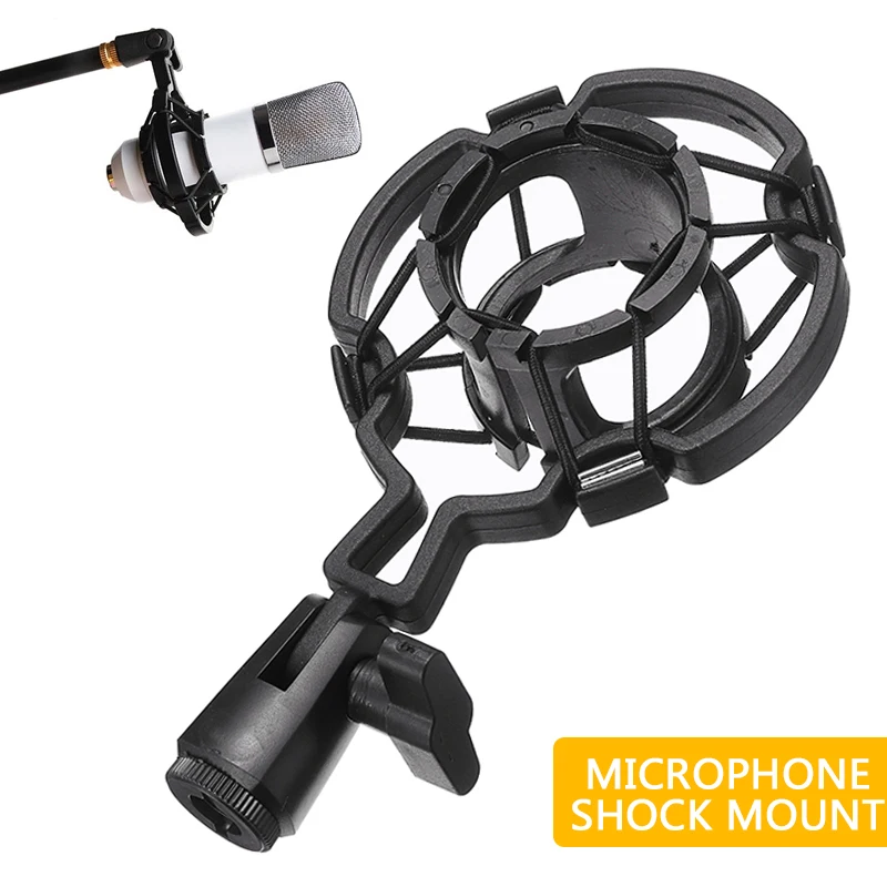 1 шт. Регулируемый конденсаторный микрофон противоударный Держатель подставка