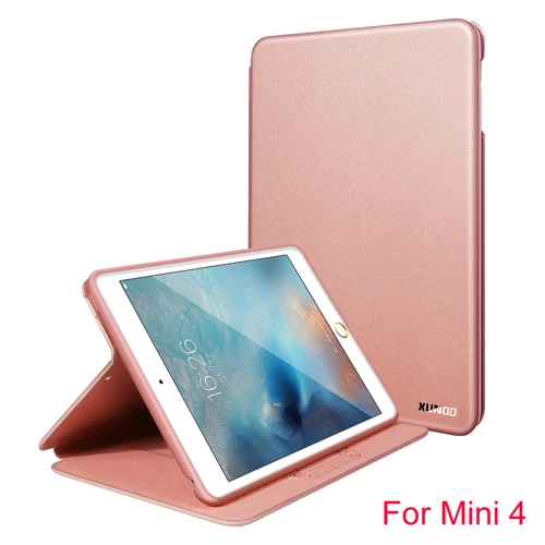 Для iPad Pro 10,5 флип-чехол Xundd роскошный противоударный чехол из искусственной кожи для iPad 9,7 / iPad Mini 4 чехол-кошелек - Цвет: Rose Gold-iPad mini4