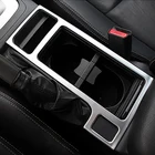 Автомобильная центральная консоль, рама для воды, Защитная панель, украшение для Subaru XV Crosstrek GP 2015 2016 2017, автомобильные аксессуары для интерьера
