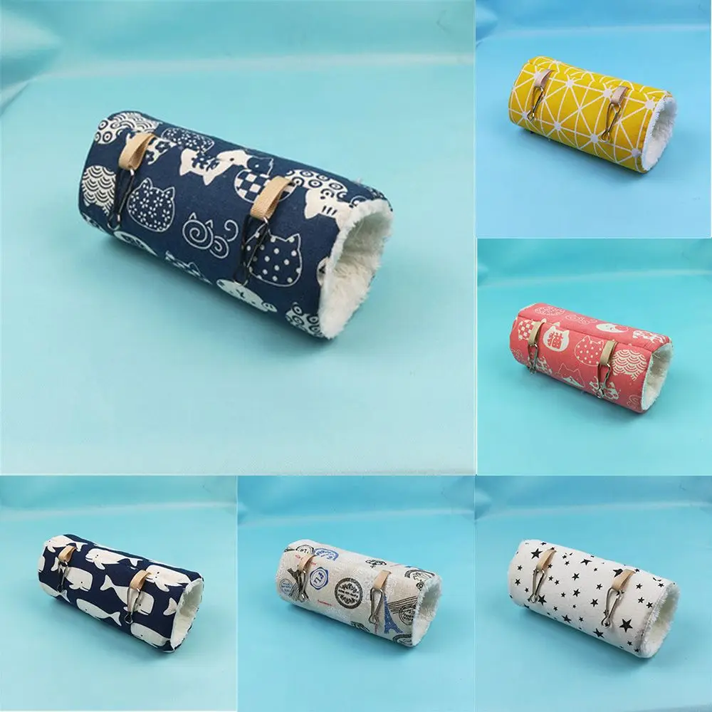 Теплая клетка для хомяка туннель хорька гамак игрушка подвесная кровать кролика