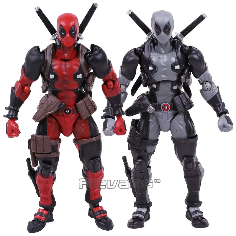 

Revoltech Series NO.001 X-men Deadpool PVC Action Figure Collectible Model Toy