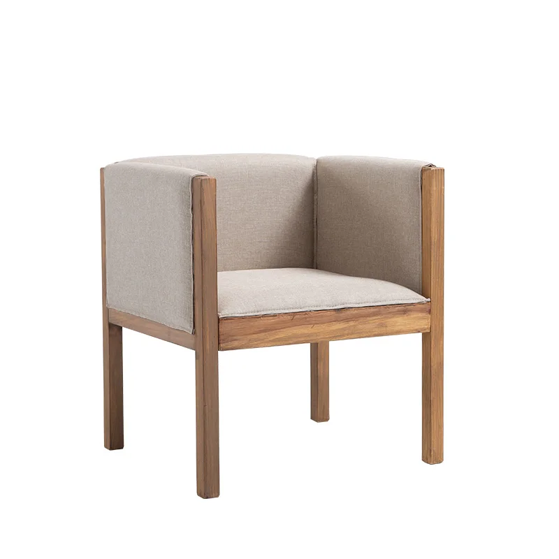 Тканевый художественный диван обнаружен простой и маленький одинарный двойной