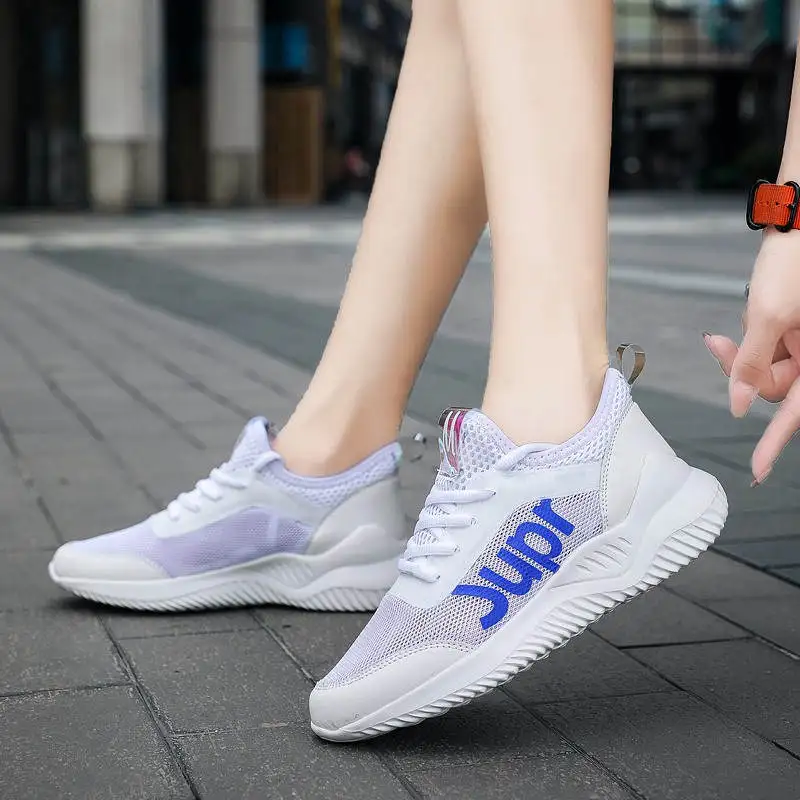 

Спортивная обувь для девочек, женские кроссовки Shoose, амортизирующая женская спортивная обувь на платформе, Брендовая женская обувь для бег...