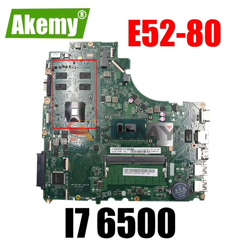 

Akemy DA0LV6MB6F0 материнская плата для ноутбука Lenovo E52-80 V310-15ISK V310-15IKB ноутбук материнская плата Процессор I7 6500 DDR4 4G RAM 100% тест РА