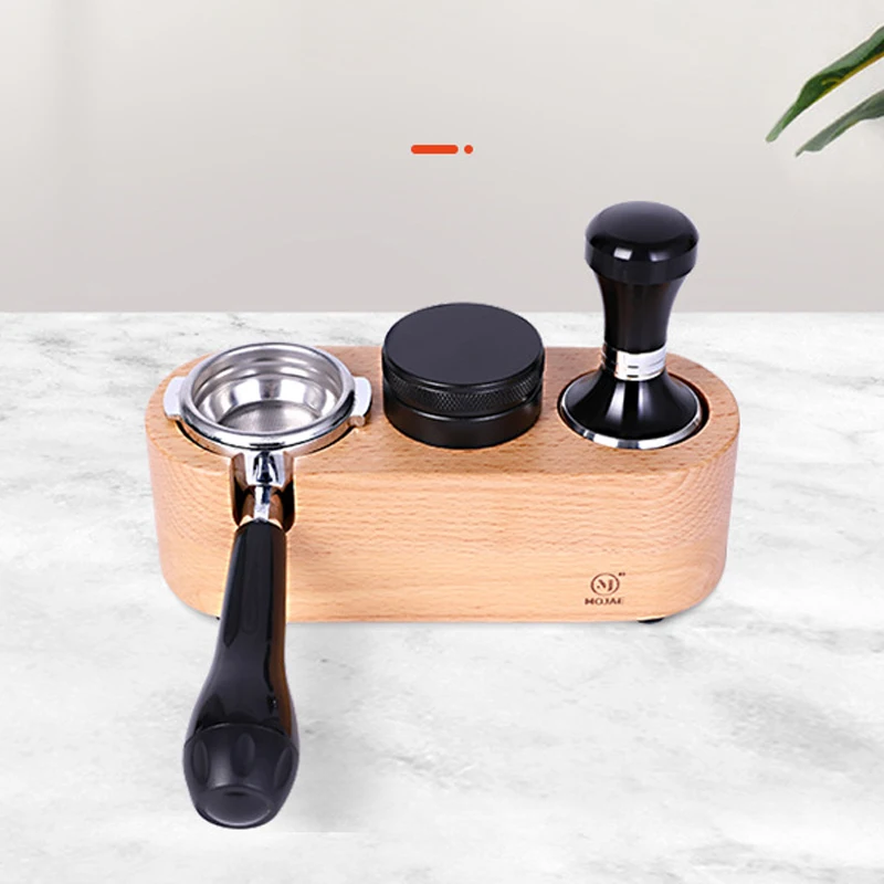 Бук Пресс Пудра основа Кофе фильтр вскрытия держатель твердой древесины Es o