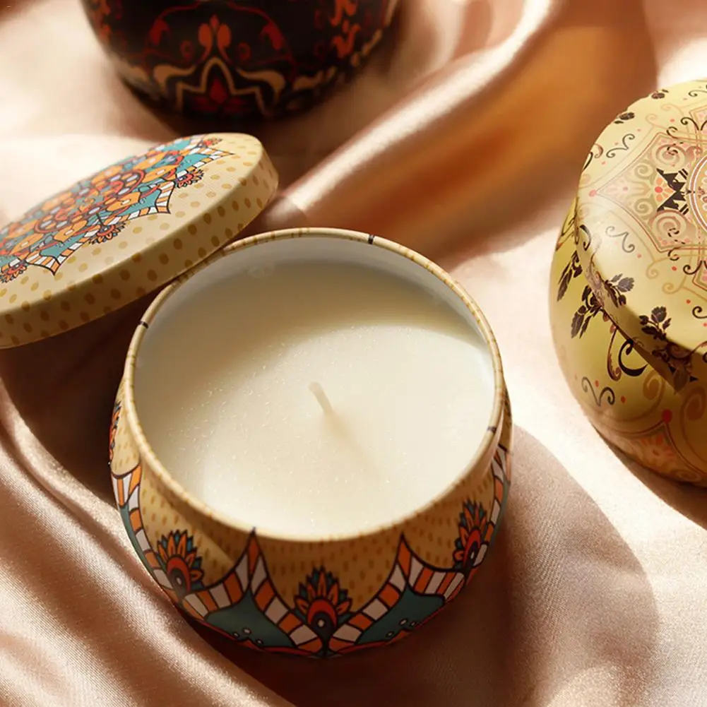 Скандинавские ароматические свечи спальня успокаивают сон соевый воск с