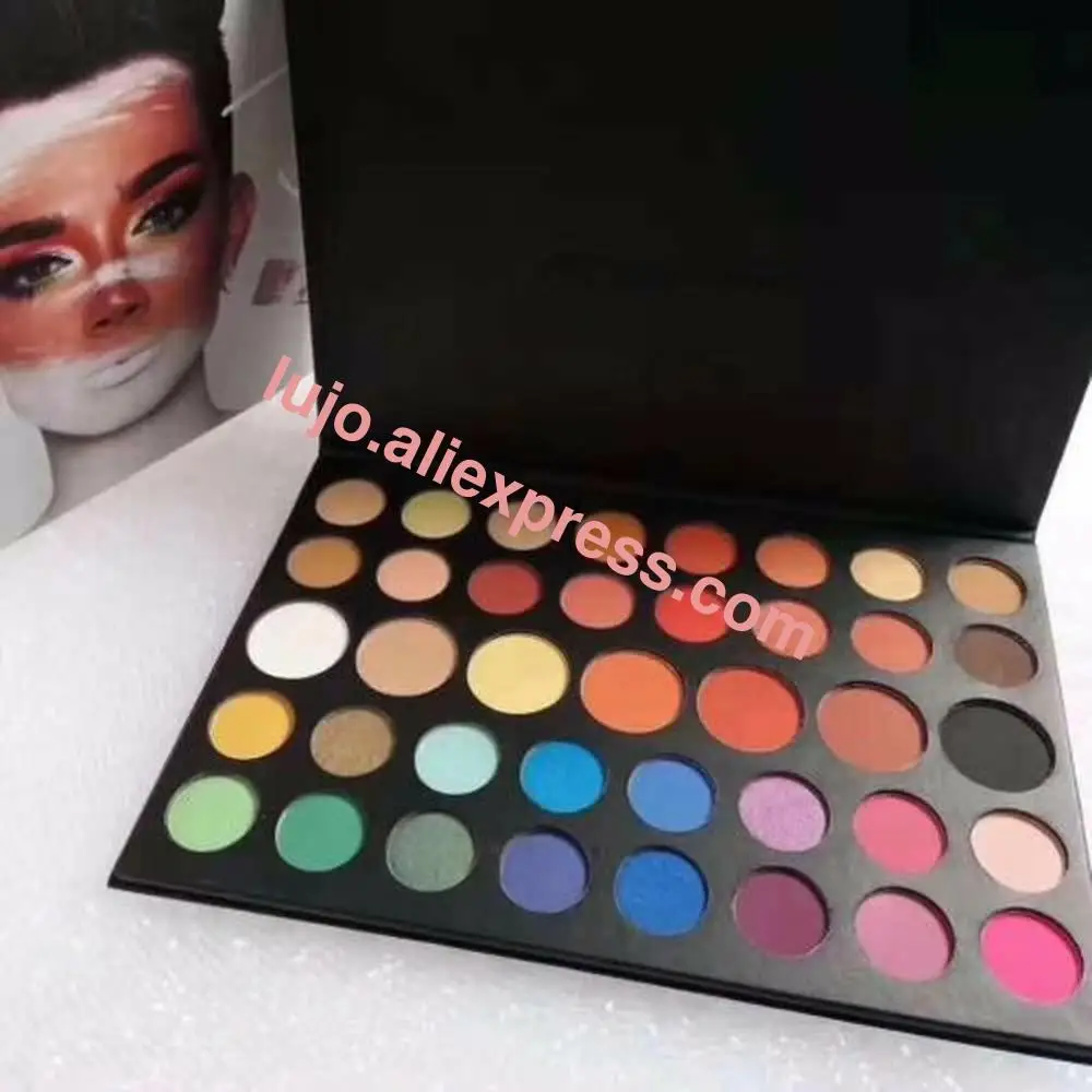 Goovitor James Charles 39 оттенков тени для век Палитра Рождество мерцающий матовый макияж