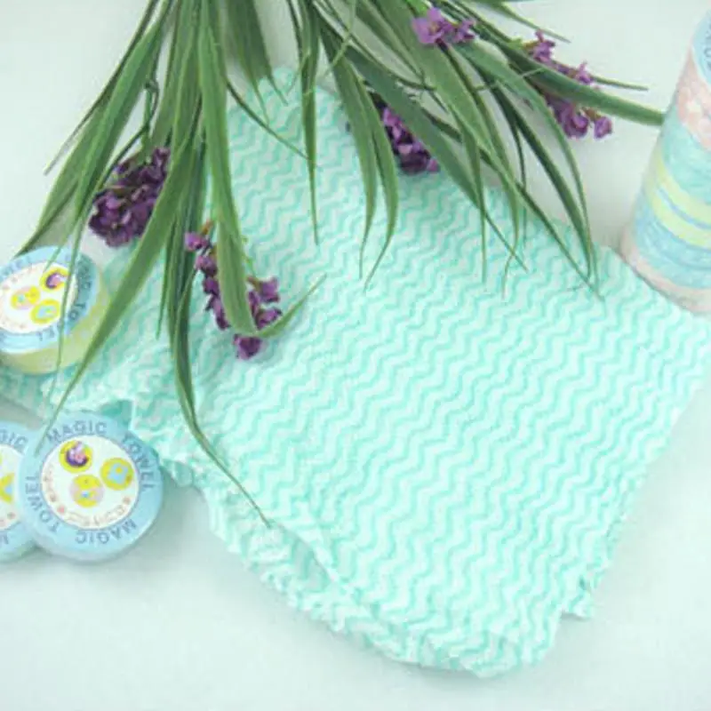 10 шт. портативное мини-полотенце для путешествий из нетканого материала