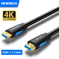 anmck 4k hdmi compatible cable 60hz ultra video connection cord 3m 5m 8m for ps4 laptops projector tv box hdmi switcher