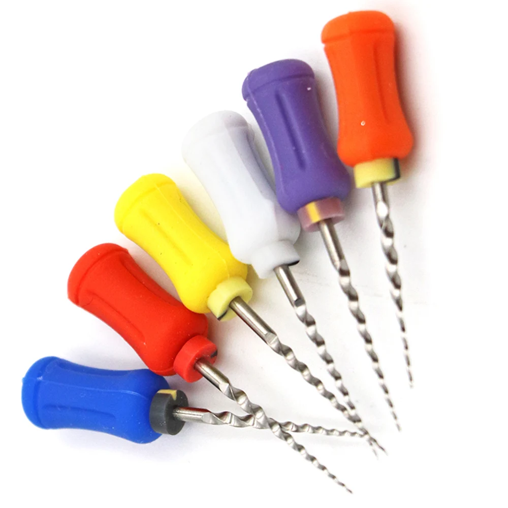 6 шт. 21 мм/25 мм Эндодонтическое лечение корневого канала ручной работы