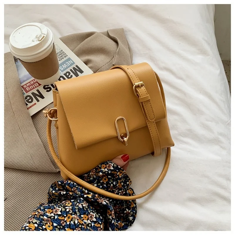 

Сумка-кроссбоди женская из мягкой искусственной кожи, однотонная, дорожная