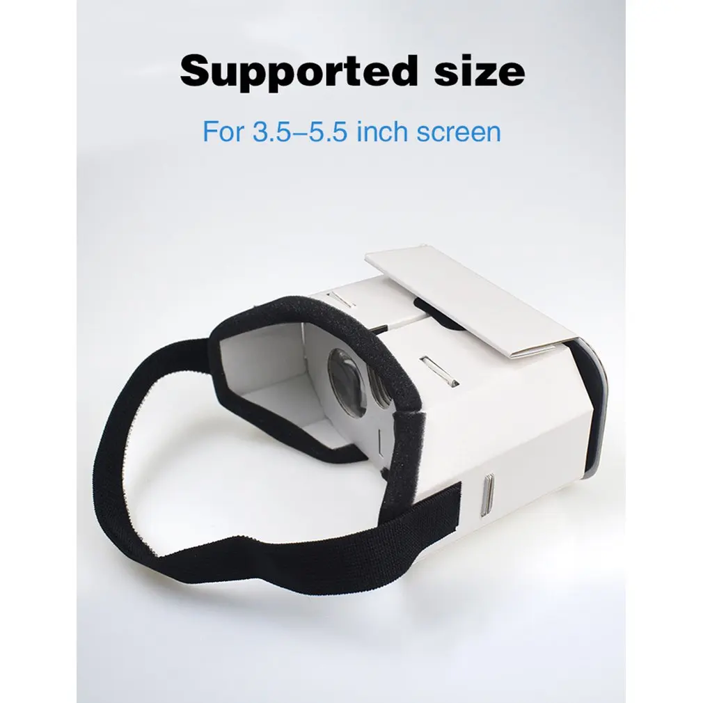 Новые Diy Портативные Очки виртуальной реальности Google Cardboard 3D очки Vr Box для
