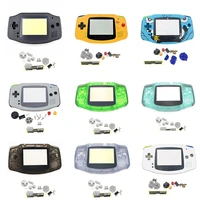 new full housing shell for nintend gameboy gba shell hard case with screen lens replacement for gameboy advance console housing