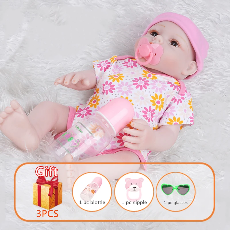 20 дюймов Новорожденные куклы Reborn Baby реалистичные мягкие силиконовые реалистичные куклы ручной работы для малышей игрушки для детей Подарки