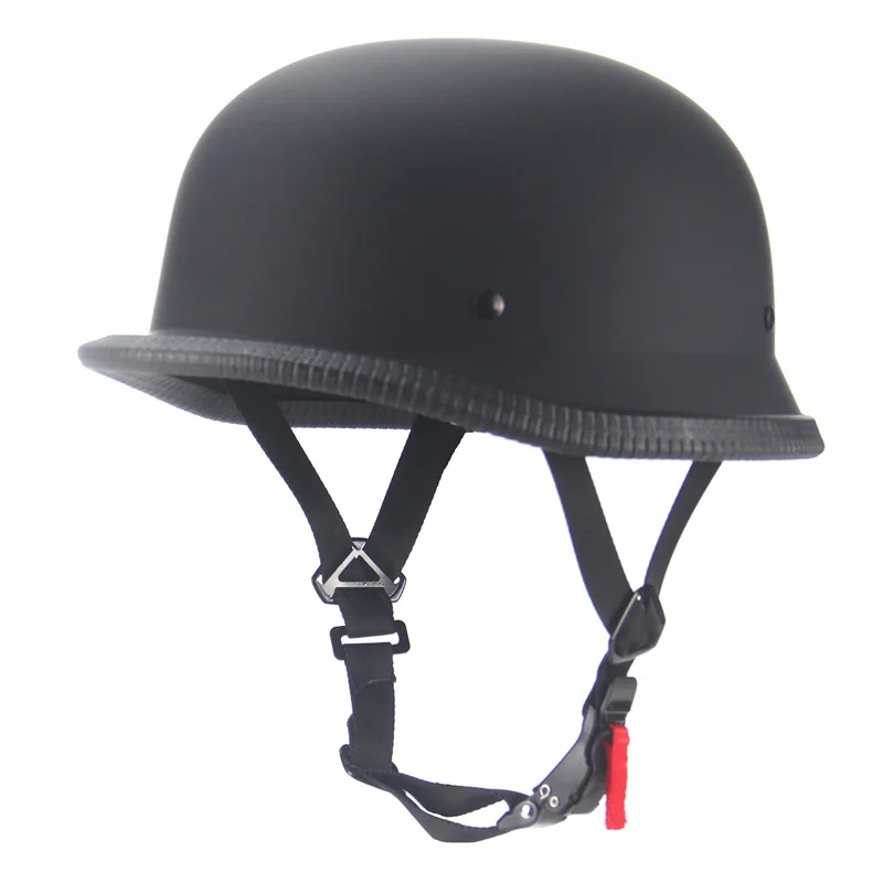 Унисекс мотоциклетный полулицевой шлем Casco de Moto полушлем Ретро немецкий Chopper Cruiser