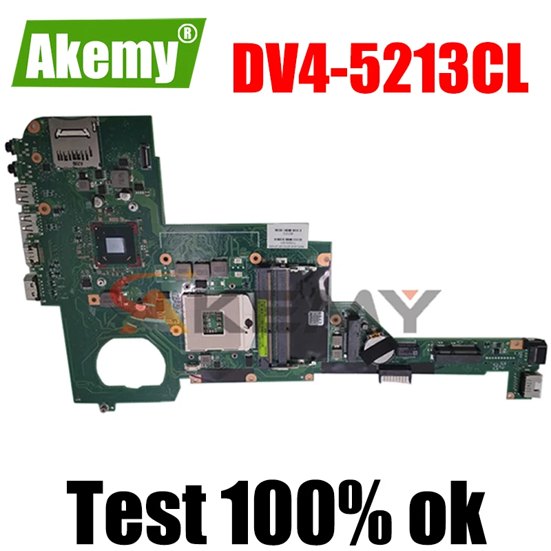 

AKemy Laptop motherboard For Hp Envy DV4-5213CL Intel hm77 DDR3 Socket PGA989 715933-501