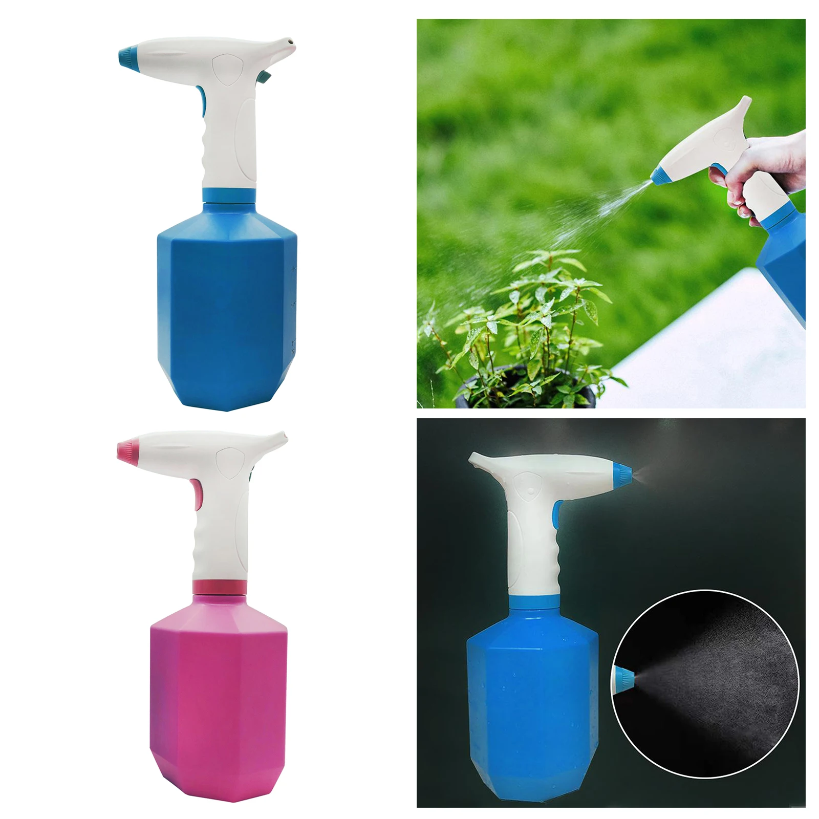 

Garden Electric Mister Spray Bottle Auto Disinfectant Fogger Sprayer 1L