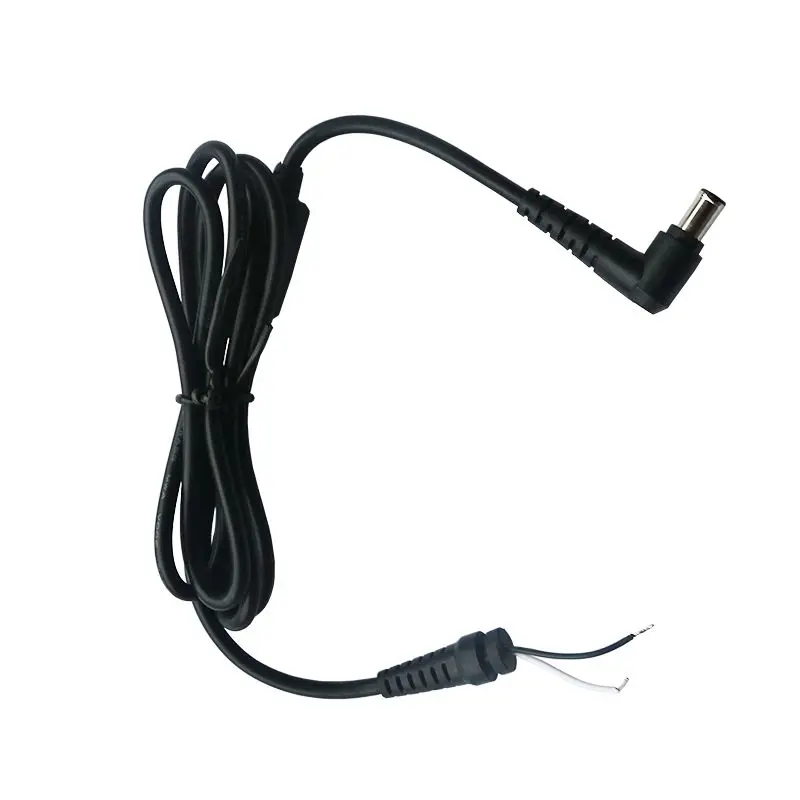 

1 шт. DC 6,0x4,4 мм со штифтом L-образный 90 Прямоугольный штекер зарядного устройства кабель Соединительный шнур для линии адаптера ноутбука Sony 115...