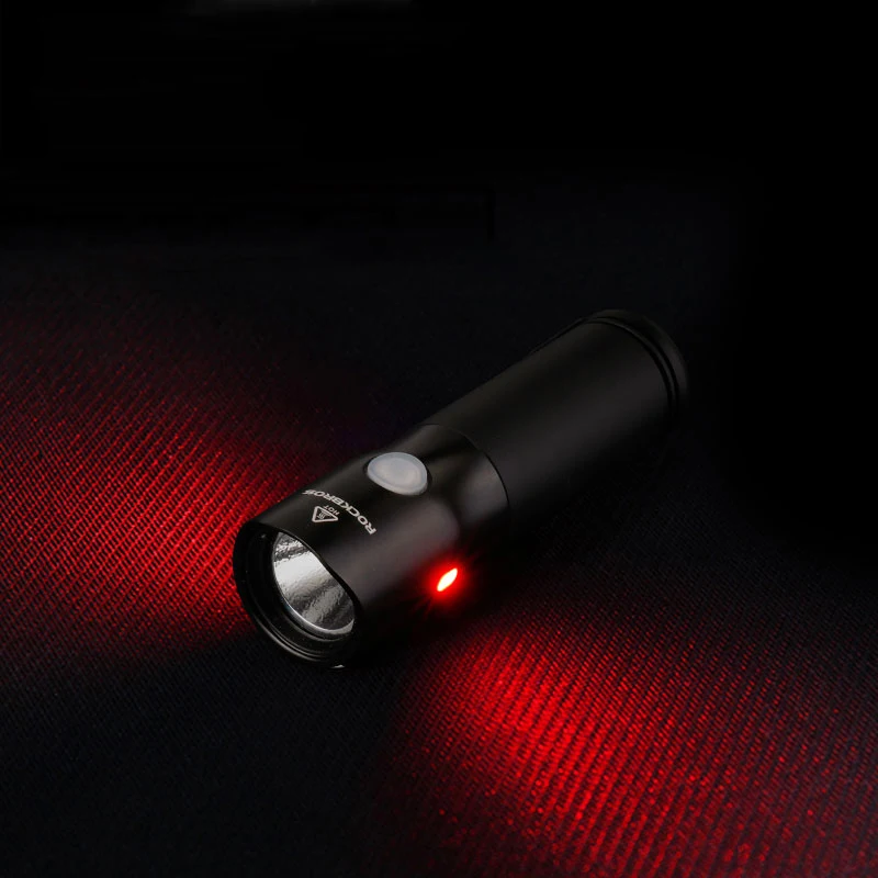 ROCKBROS MTB светильник USB Перезаряжаемый велосипедный водонепроницаемый дорожный