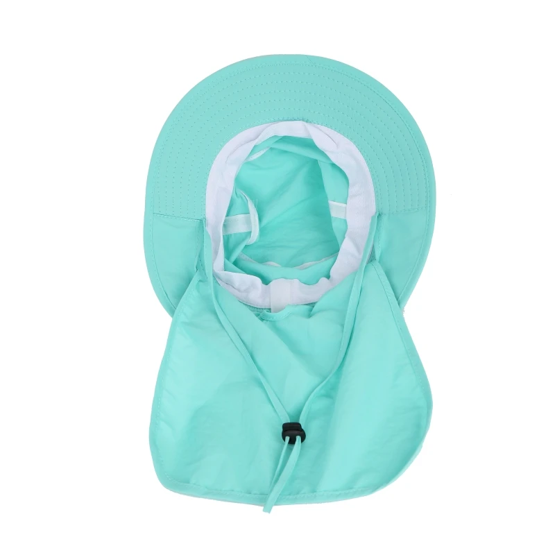 

Летний детский костюм на открытом воздухе Регулируемая шапка Защита от ультрафиолетовых лучей Шляпа Пляжная для путешествий комплект одеж...