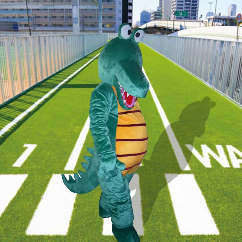 

Crocodile Mascot Costume Suits Cosplay Party Game Dress Outfit Clothing Advertising Promotion Carnival Halloween Adult Christmas